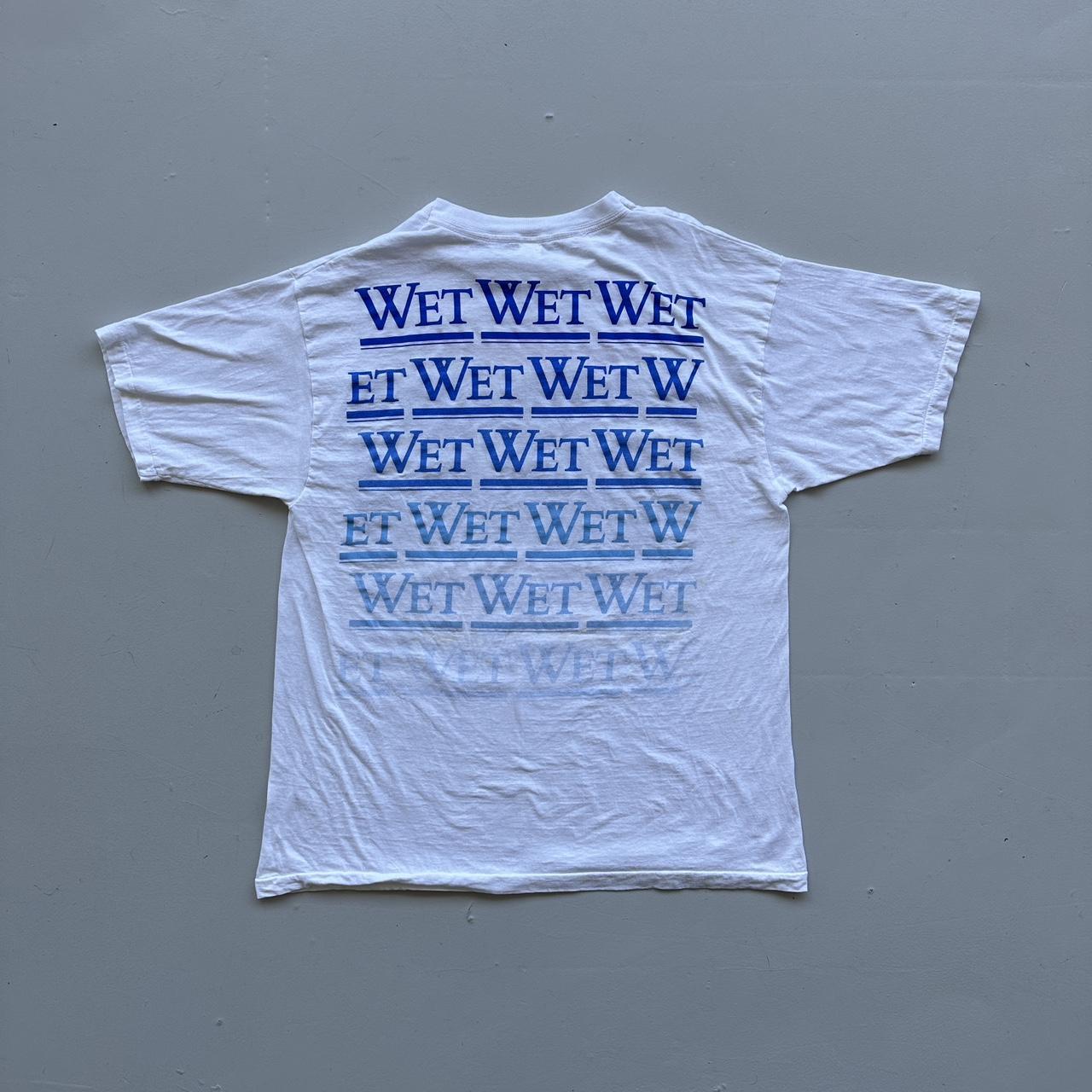 Wet Wet Wet 80s Vintage T-shirt - Large
