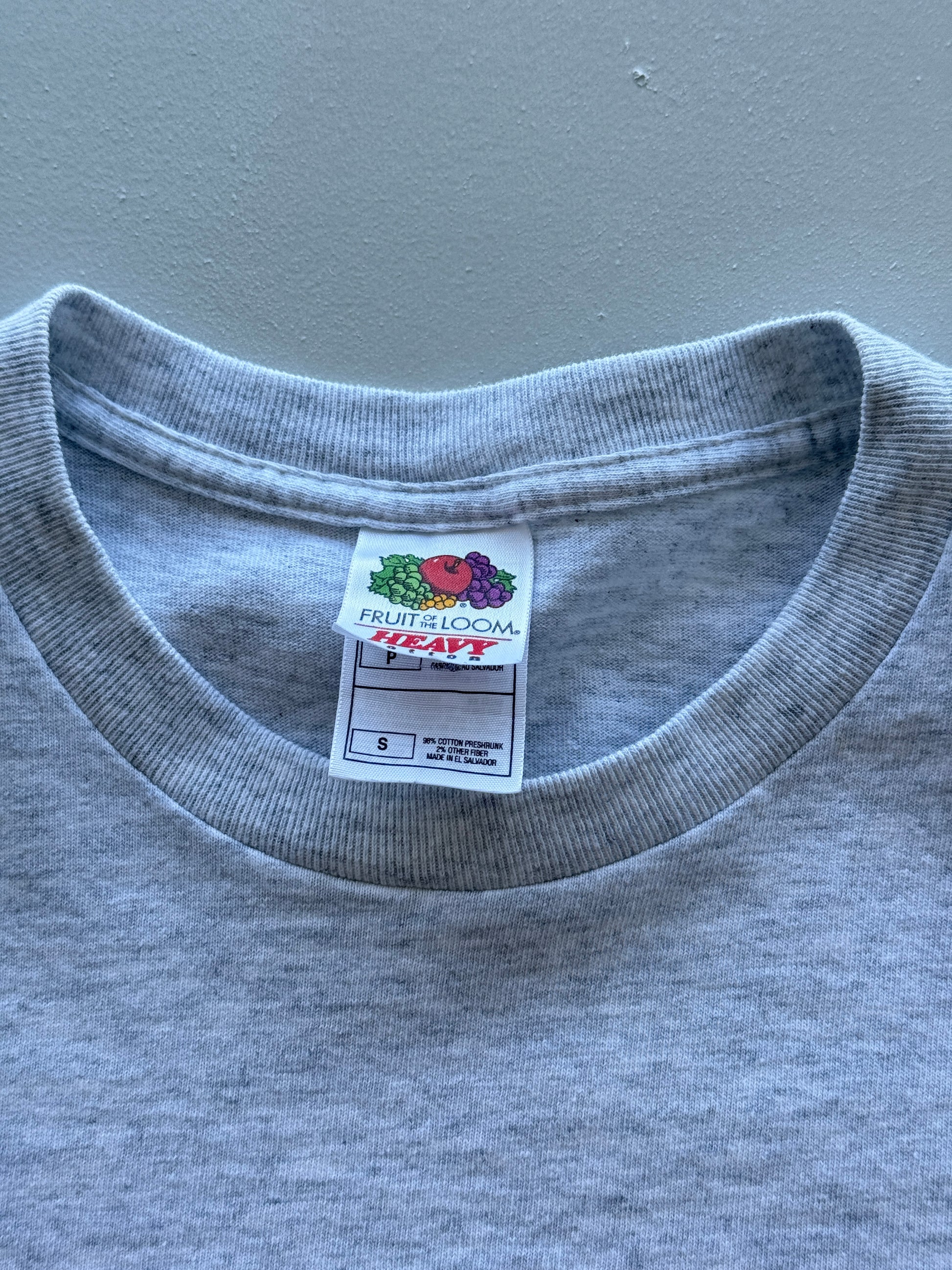 Fruit of the Loom Heart of America Pop Warner Football 90s Vintage T-Shirt - XS
