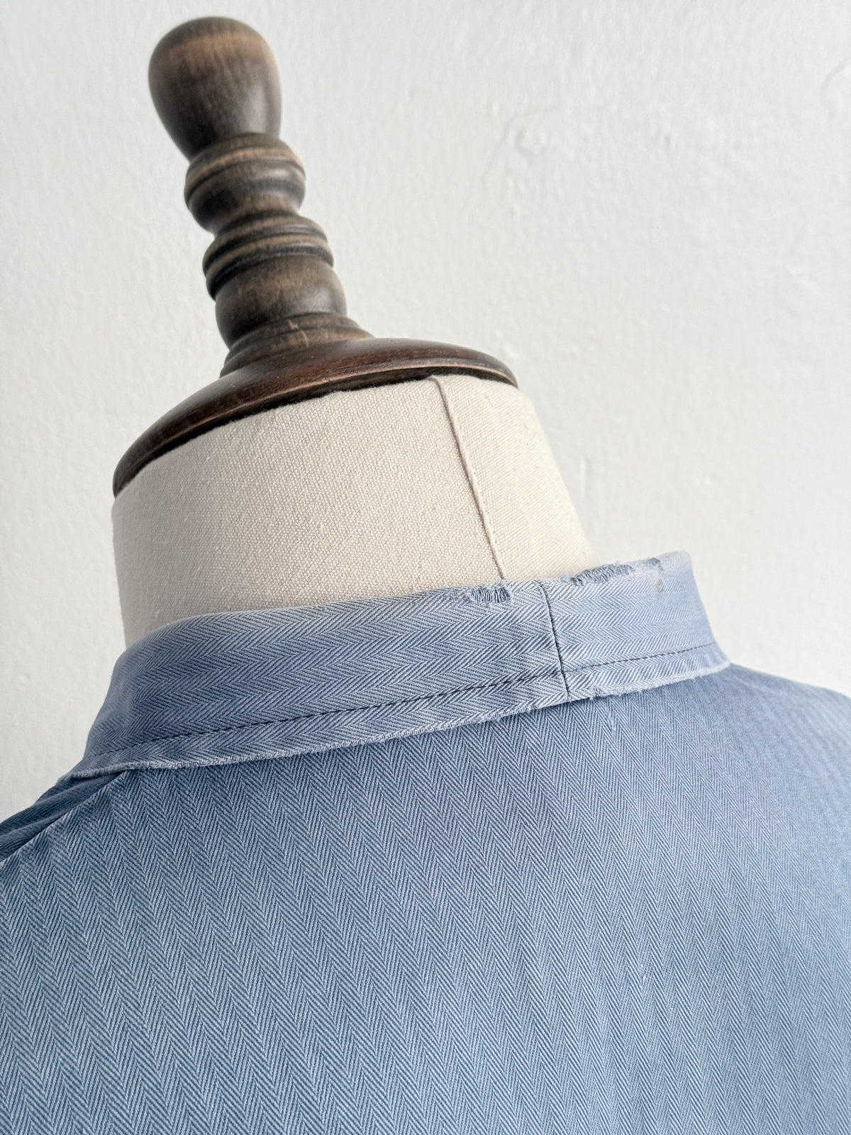 Faded Blue Pionier Vintage Workwear Chore Jacket CH549 - Medium