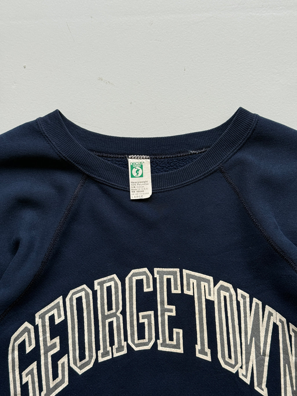Discus Athletic Georgetown Hoyas Made in USA 80s/90s Vintage Sweatshirt - Large