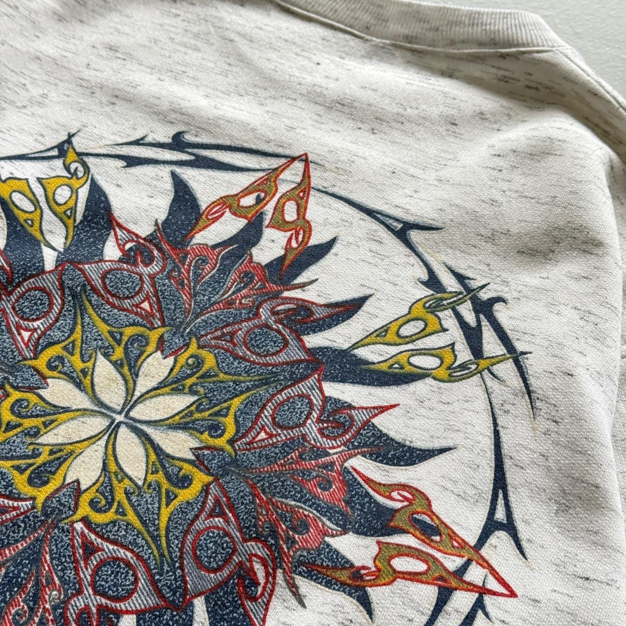 Grey Surfer 90’s Vintage Surf Style Sweatshirt - Medium