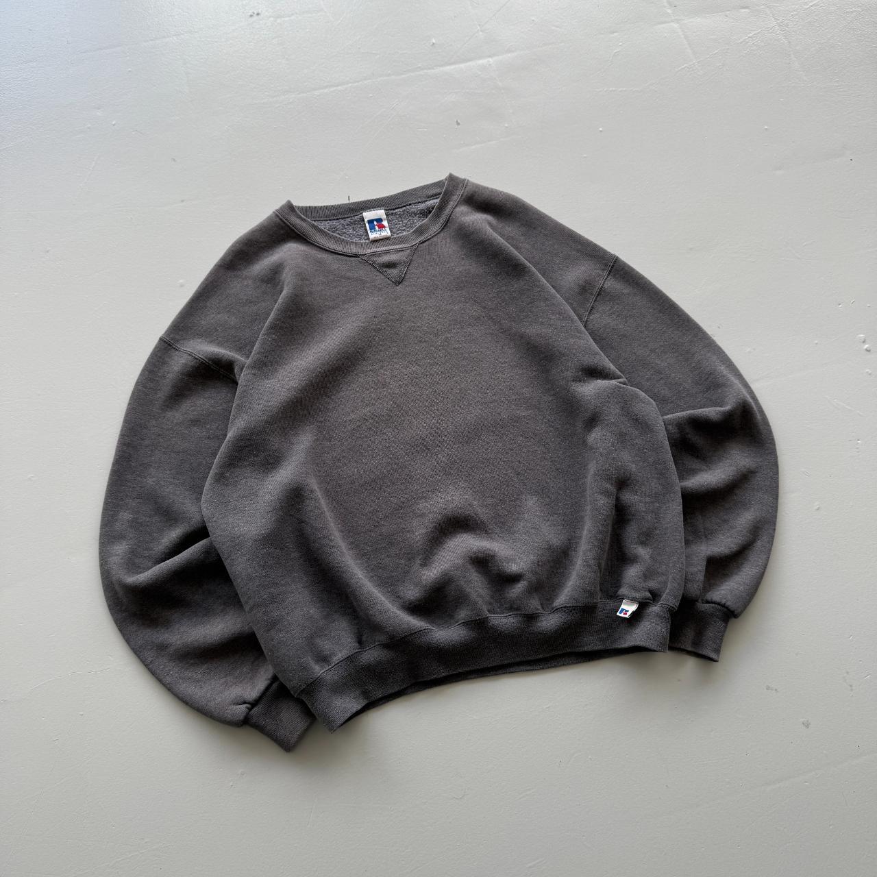 Grey Russell Athletic Boxy Vintage Sweatshirt - XL
