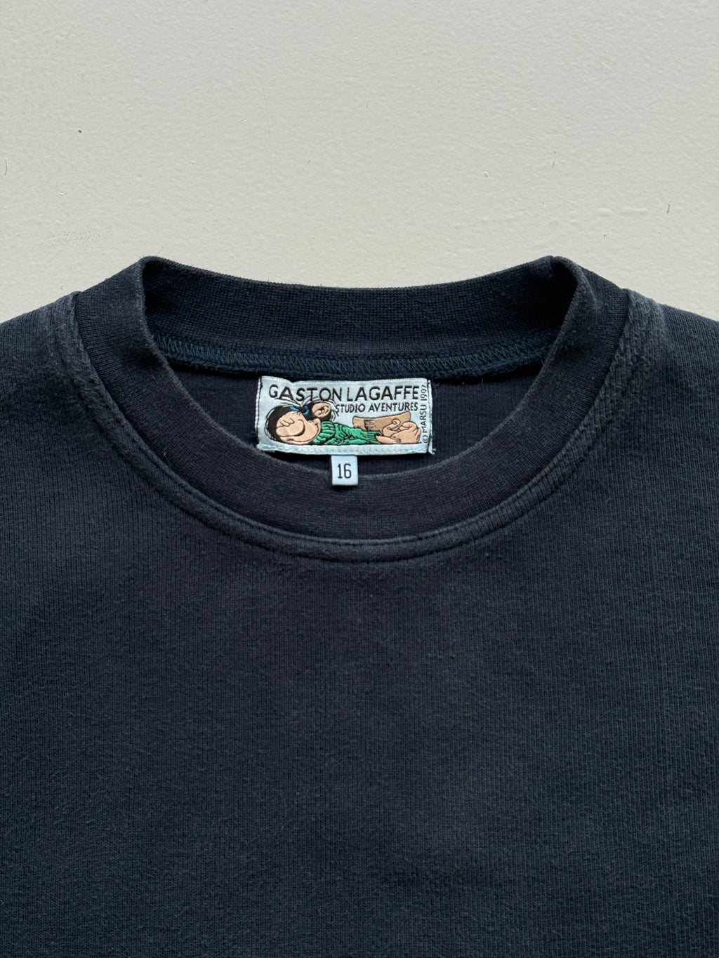 Gaston Lagaffe Studio Aventures 1997 Vintage Sweatshirt - Medium