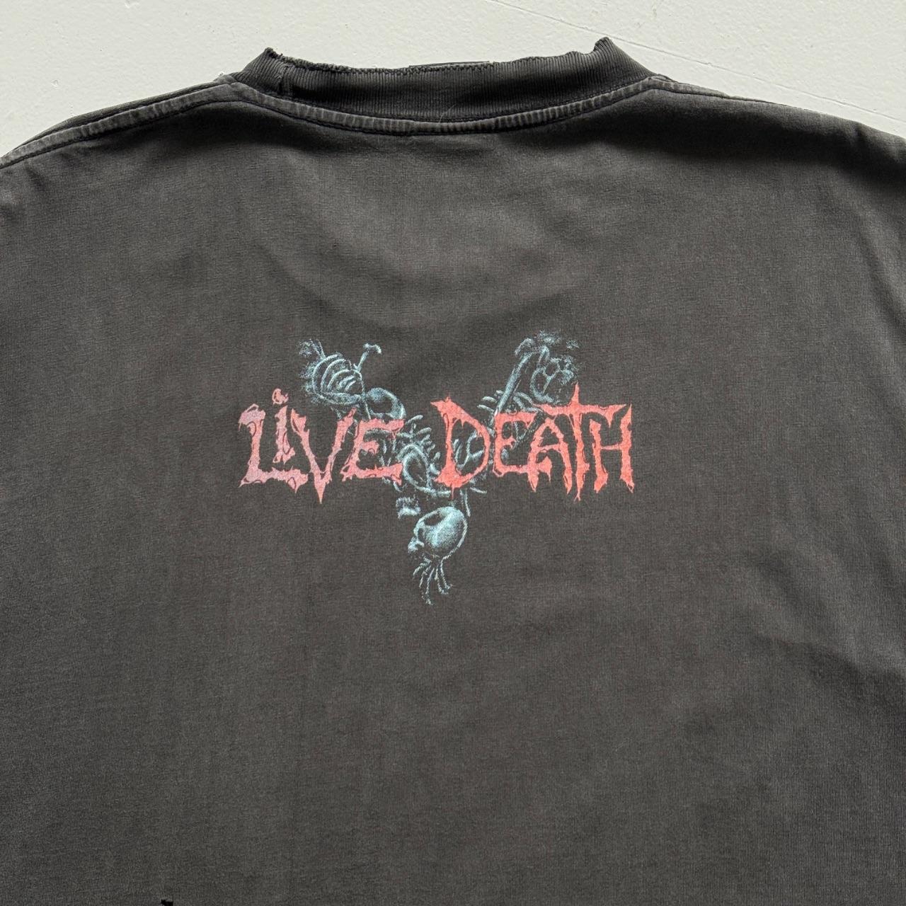 Black 1997 Milwaukee Metal Fest Vintage Graphic cut-off Vest - Large