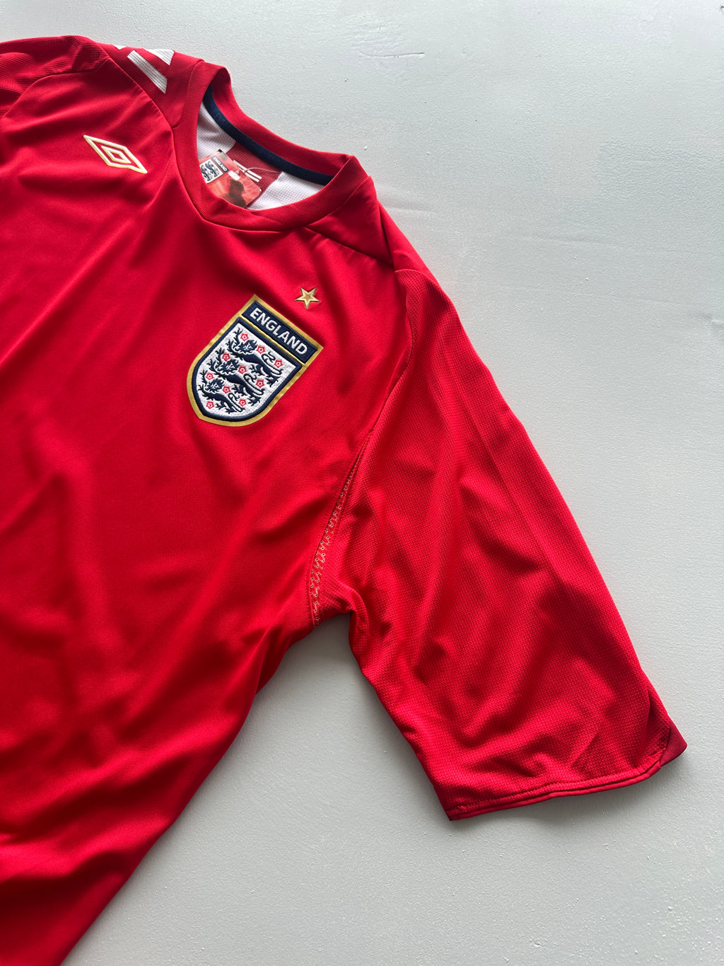 Umbro England Away 2006 Vintage Football Shirt Dead Stock - XL