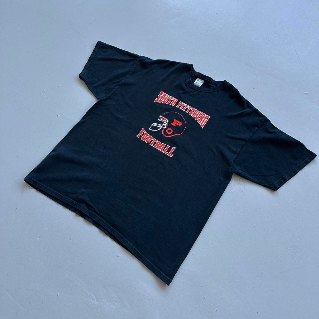 Black Pittsburgh Football Vintage 00s T-shirt - 2XL