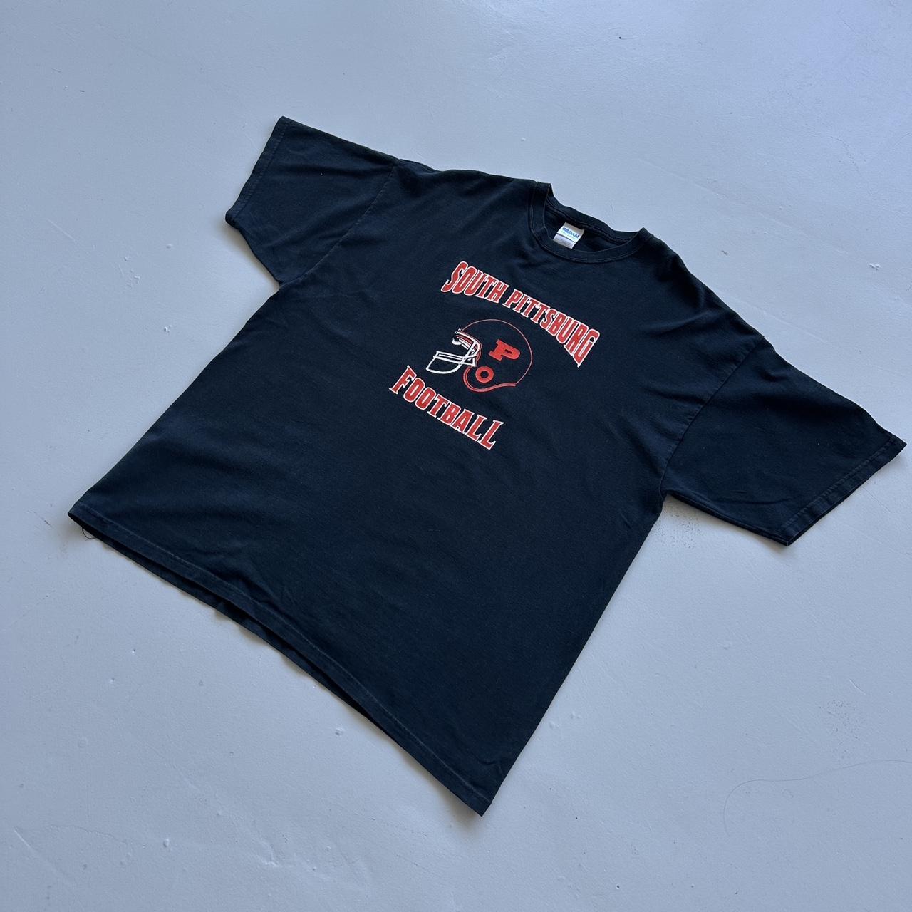 Black Pittsburgh Football Vintage 00s T-shirt - 2XL