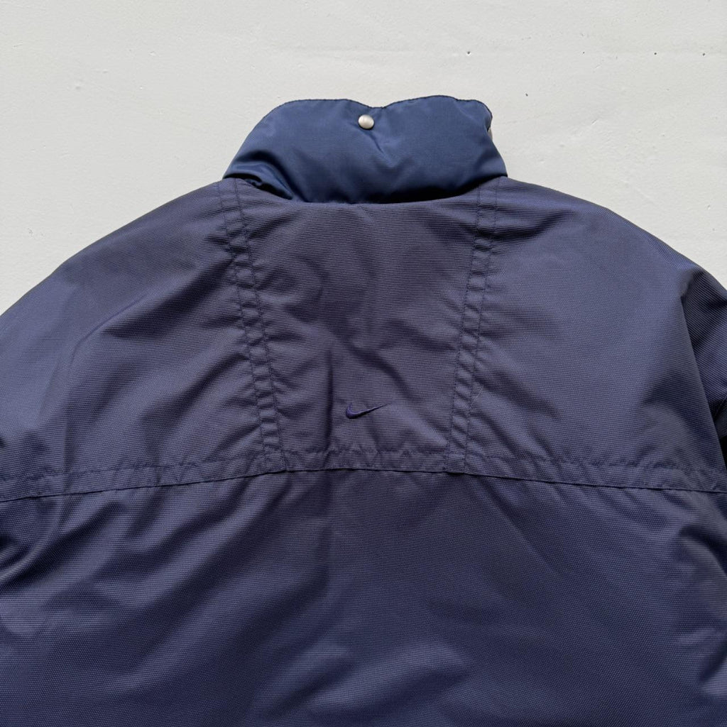 Navy Nike 90's Heavy Duty Quilted Jacket - XL
