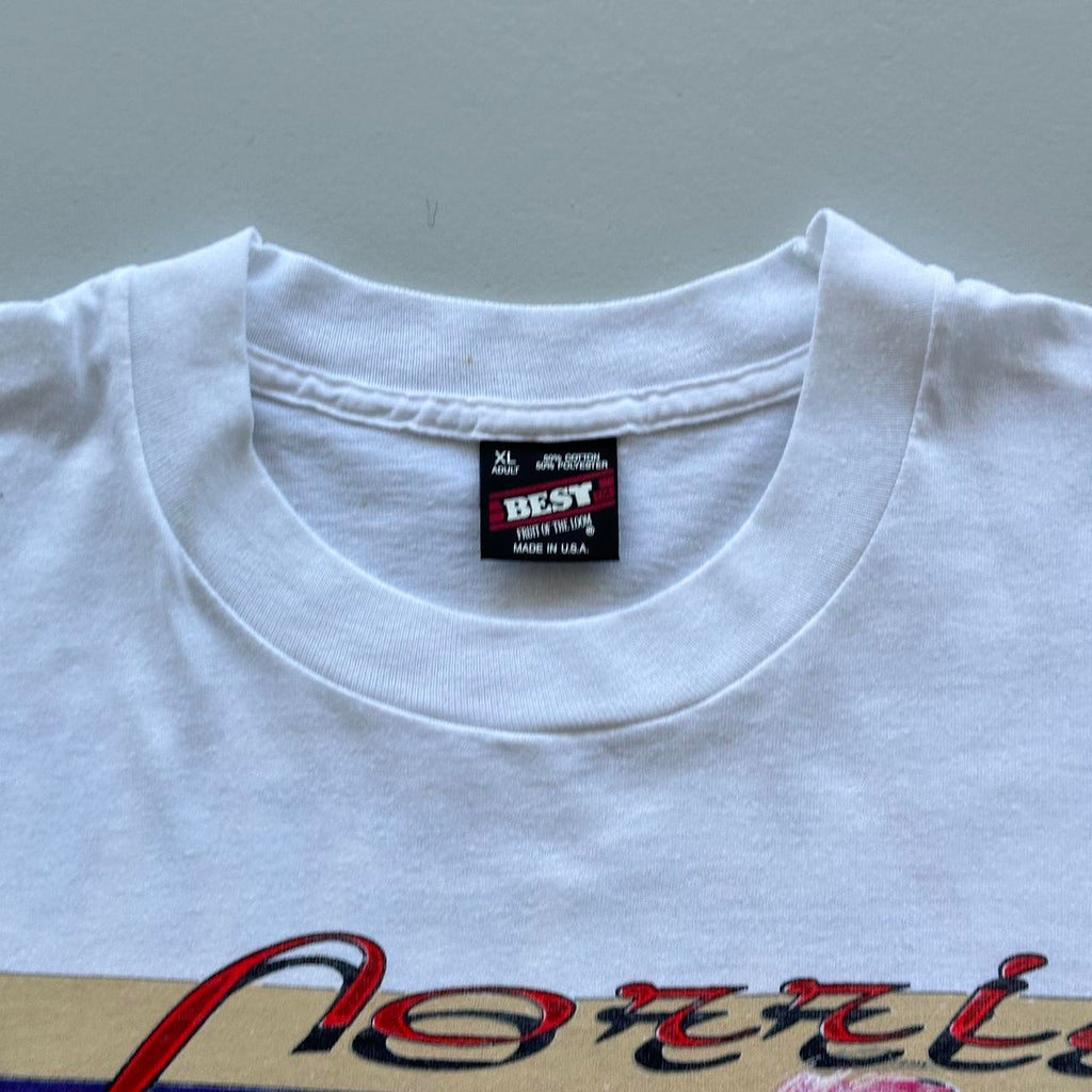 White Lorrie Morgan Vintage 90s Tour T-shirt - XL