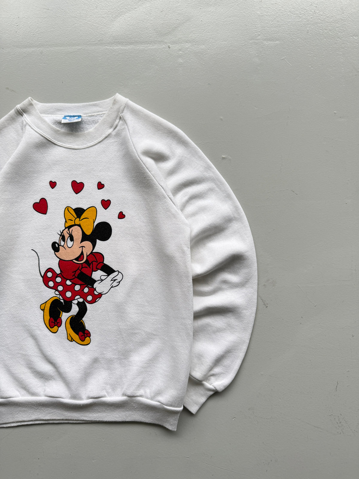 Disney Minnie Mouse Character Fashions 80's Vintage Sweatshirt - Small 6/8