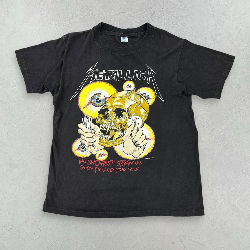 Metallica 90s vintage metal band T-shirt - Medium / Large