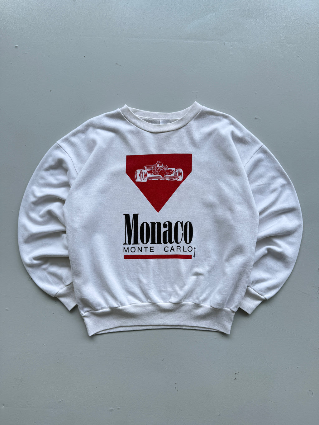 Monaco Monte Carlo F1 Racing 90's Vintage Sweatshirt - Small