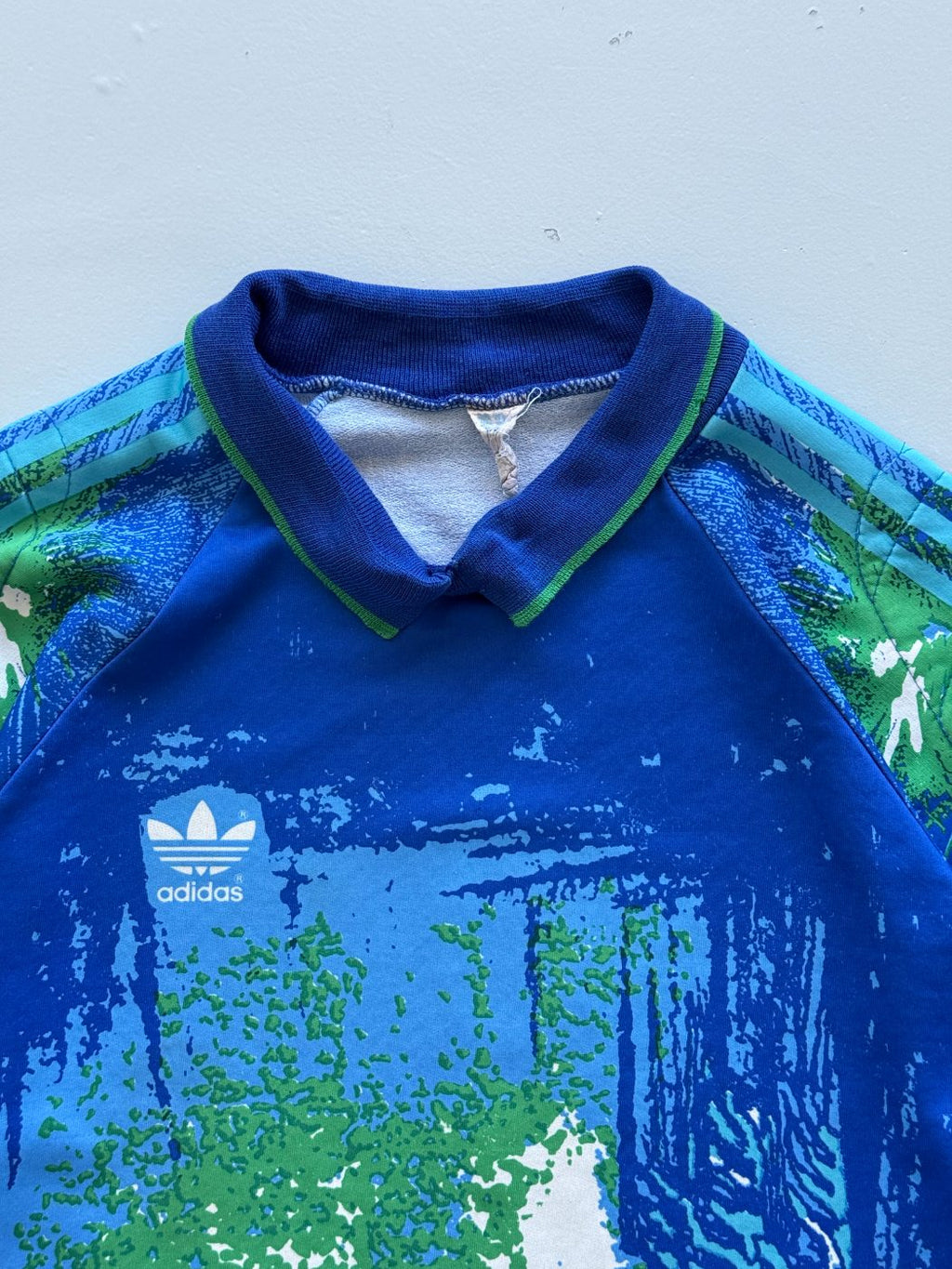 Adidas 90's Vintage Goalkeeper Football Shirt 92/93 France- Medium