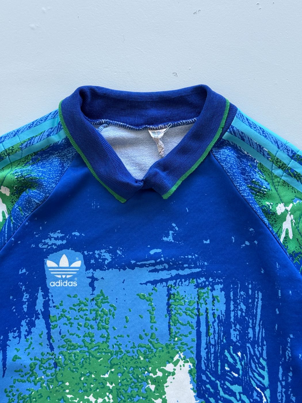 Adidas 90's Vintage Goalkeeper Football Shirt 92/93 France- Medium