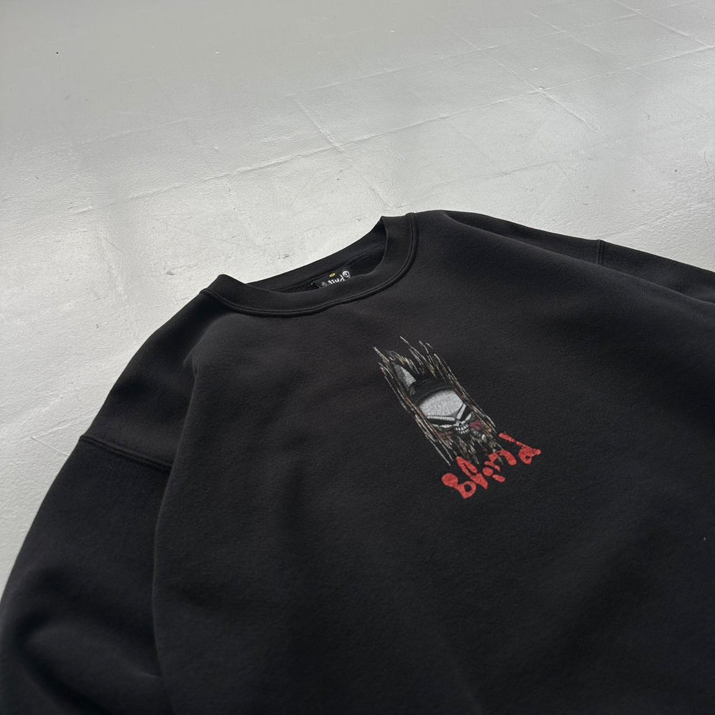 Black Blind Skateboarding Vintage Graphic Sweatshirt - Medium