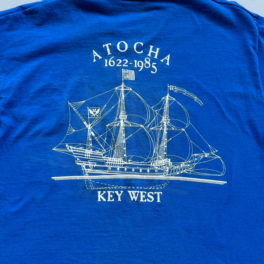 Todays The Day Blue 90s Vintage T-shirt - Medium