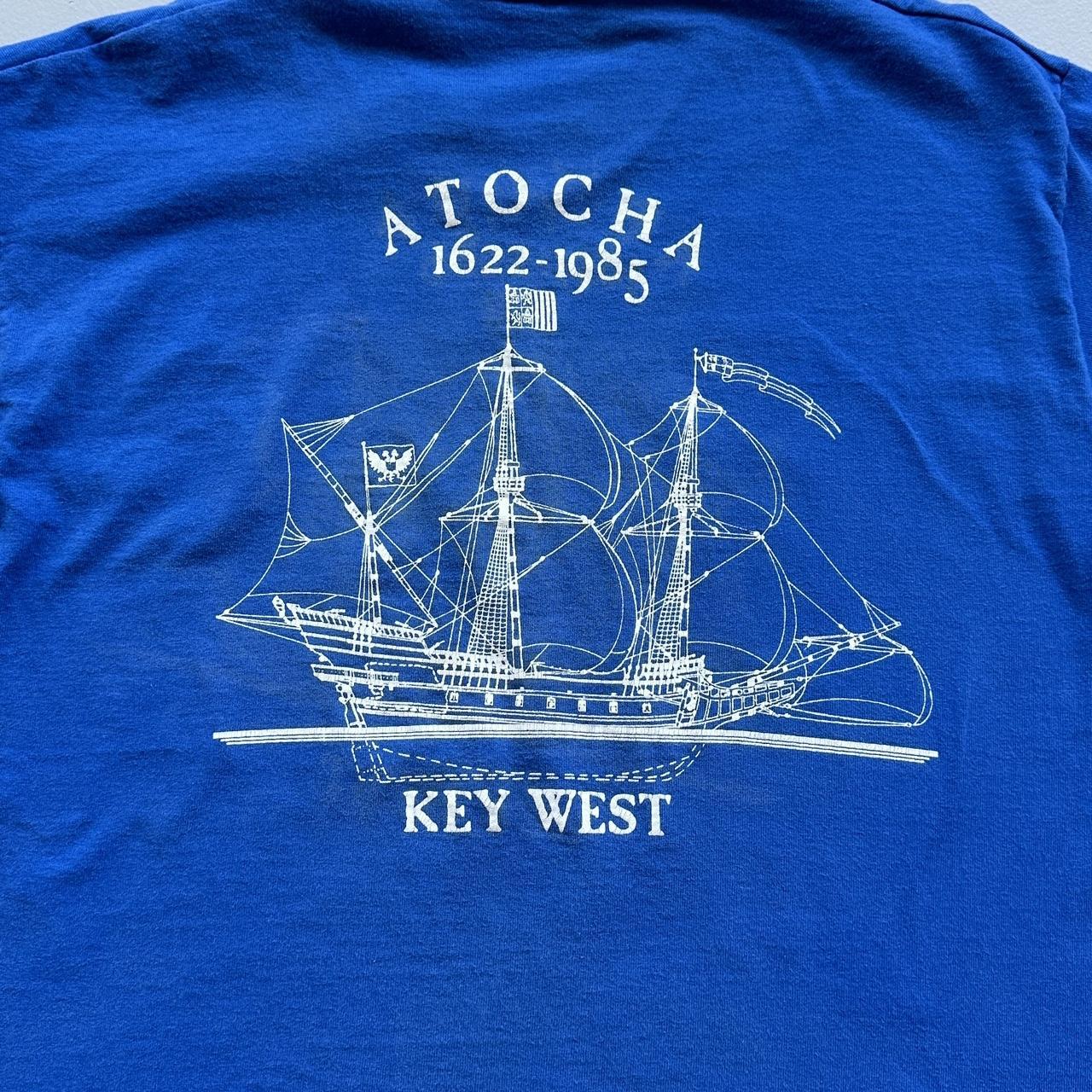 Todays The Day Blue 90s Vintage T-shirt - Medium