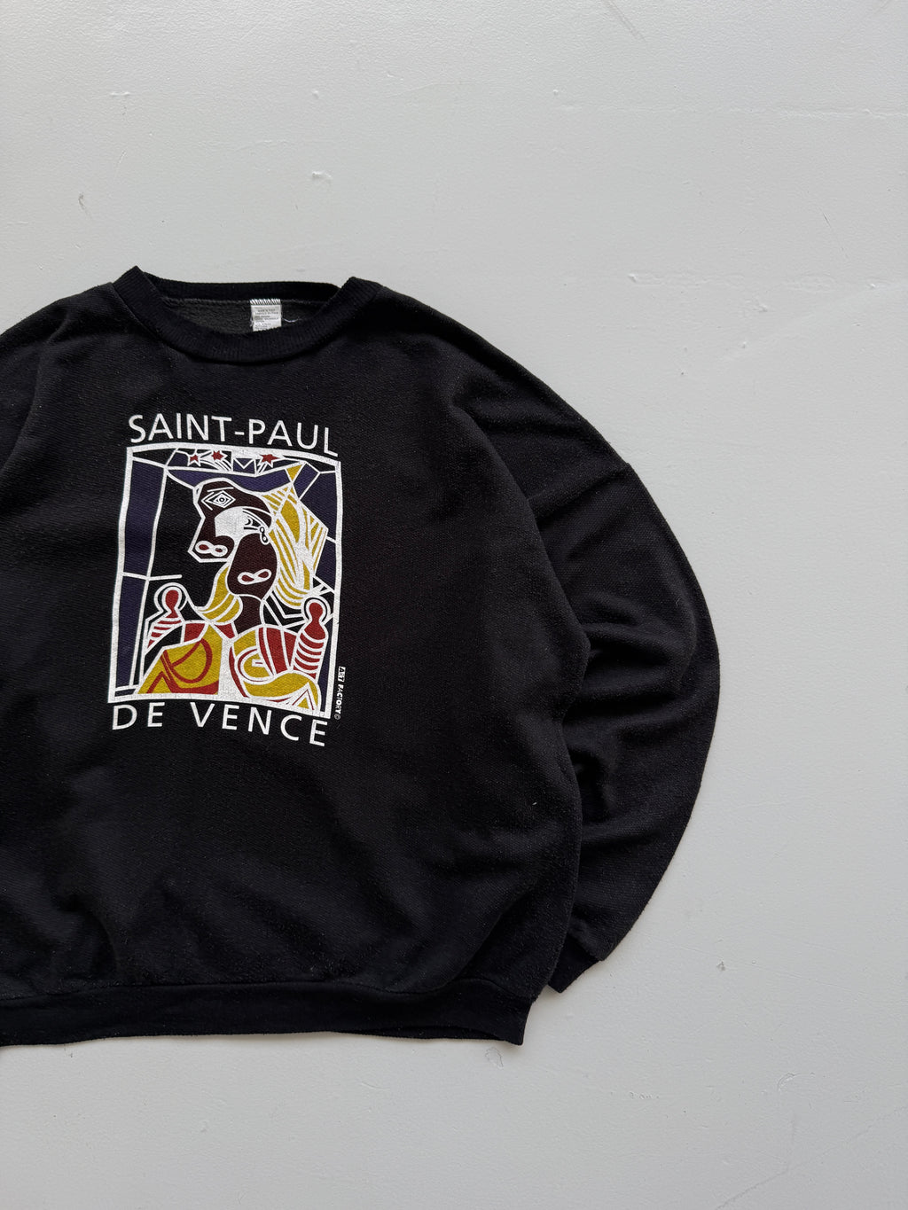 Saint-Paul de Vence Art Factory 90's Vintage Graphic Sweatshirt - Large