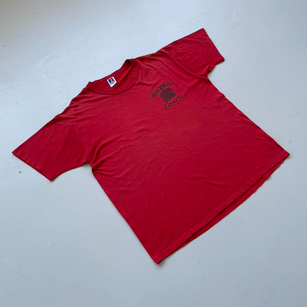 Red Blackwell Coach 80s/90s Americana Vintage T-shirt - XL