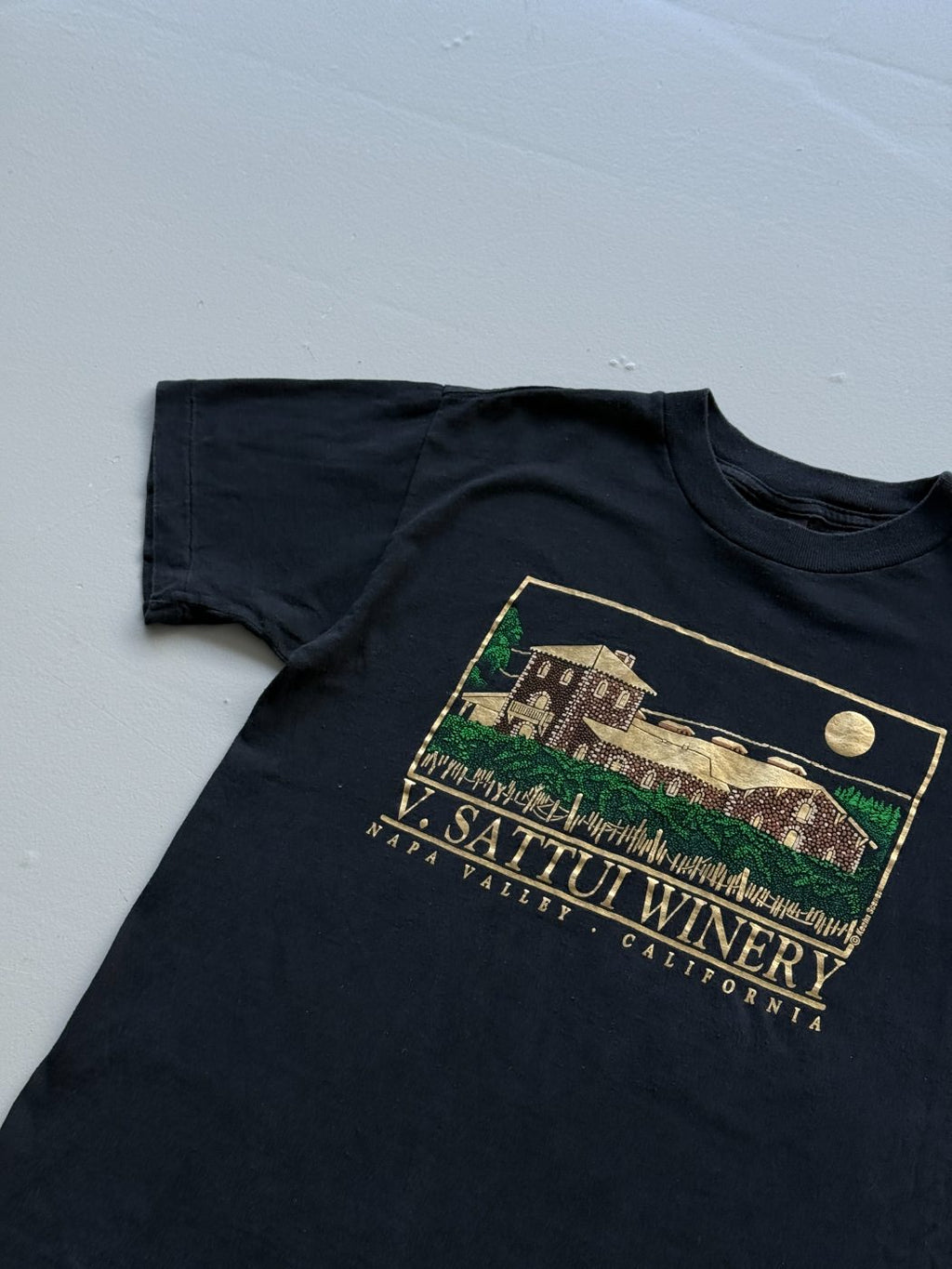 Winery Napa Valley Made in USA Vintage Single Stitch T-Shirt - Small