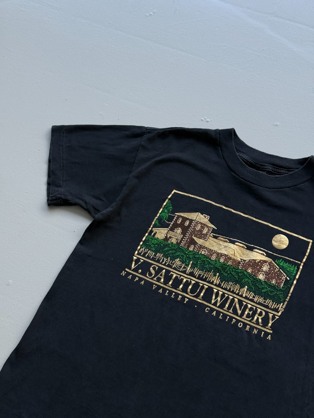 Winery Napa Valley Made in USA Vintage Single Stitch T-Shirt - Small