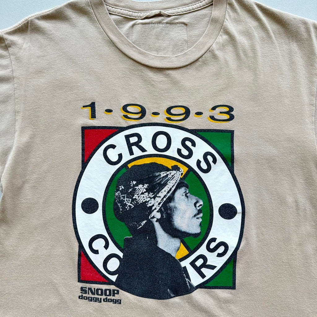 Tan Cross Keys Snoop Dogg 90's T-shirt - Medium