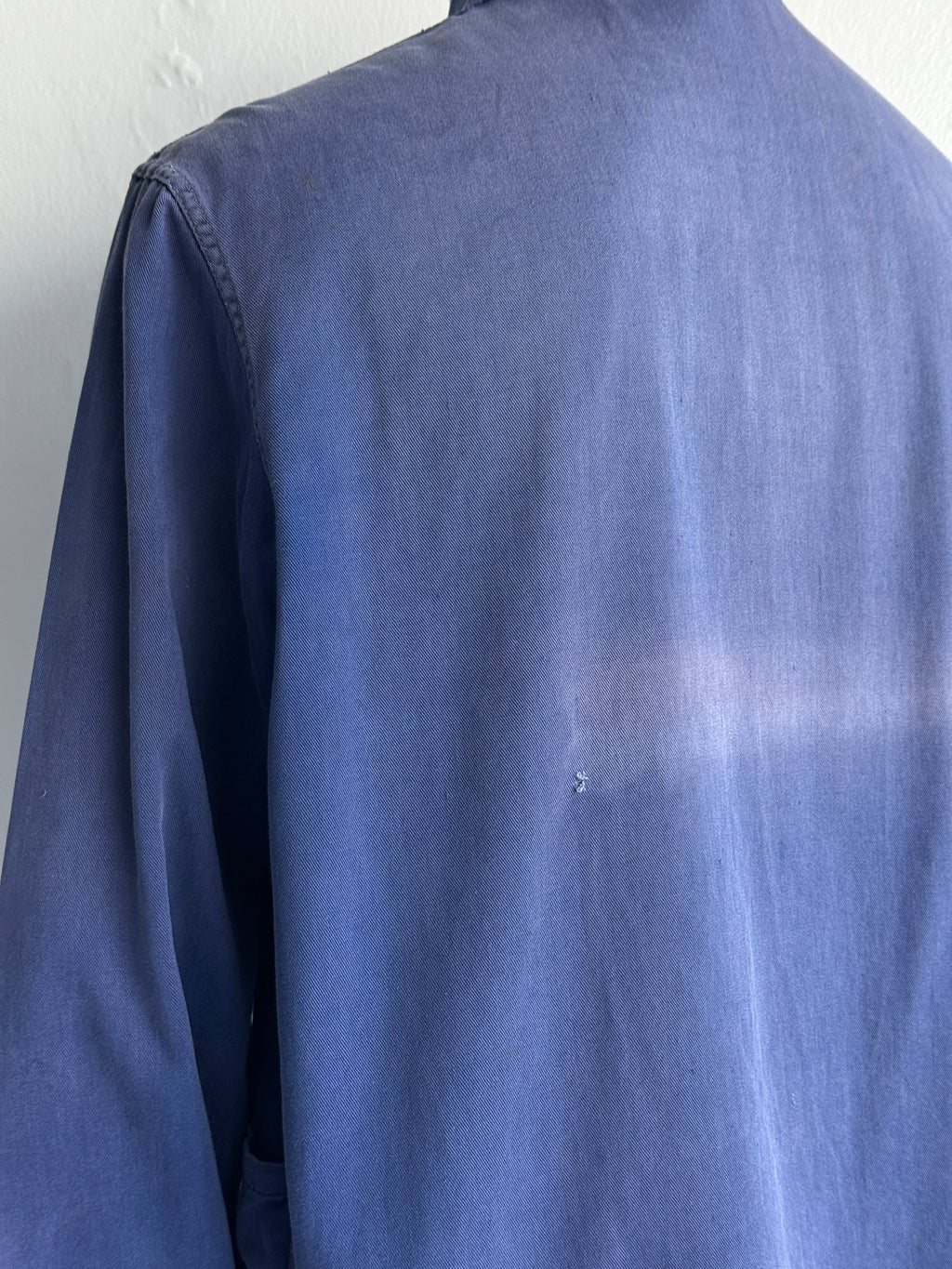 Blue French 1950s/60s Vintage Workwear Chore Jacket CH500 - XS