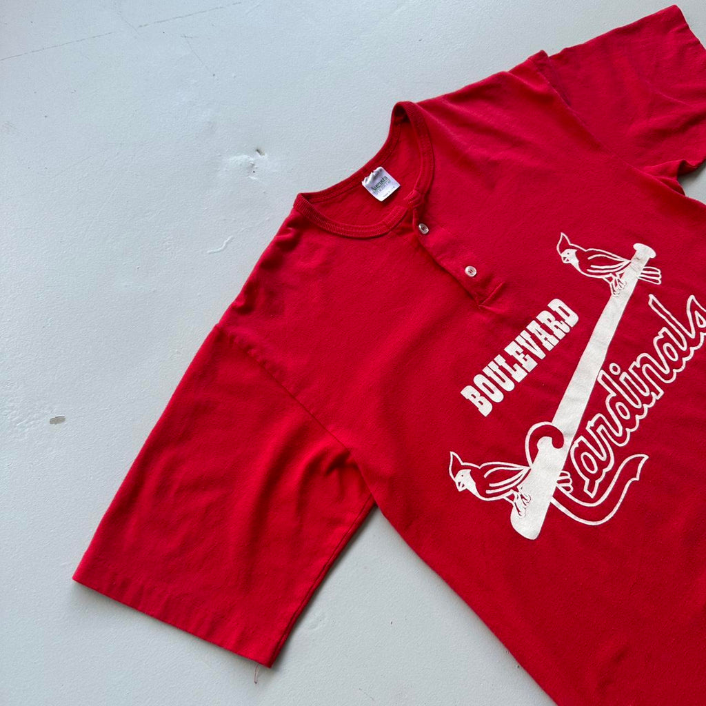 Red Boulevard Cardinals 80s Vintage T-shirt - Medium