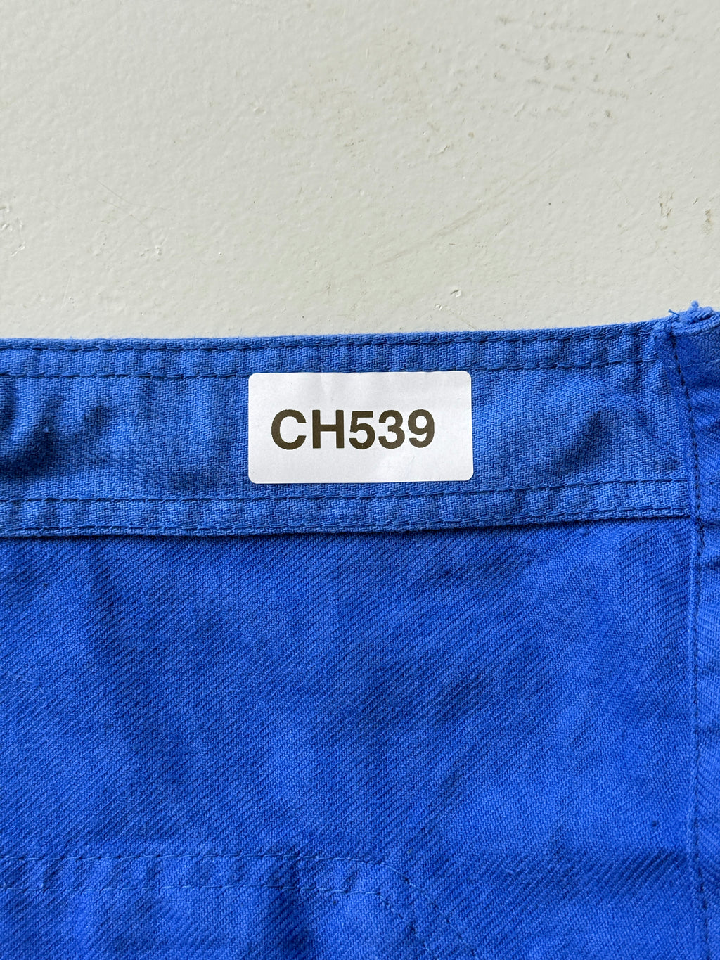 Ultramarine Blue French 70's Vintage Workwear Chore Jacket CH539 - XL
