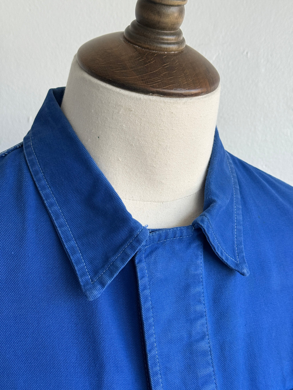 Blue German Workwear Vintage Chore Jacket 1950s/60s CH461 - Medium