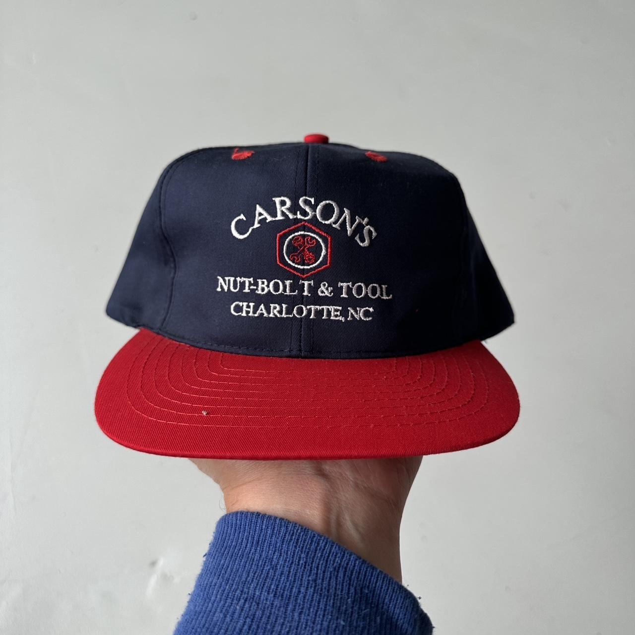 Red / Navy Carson’s Tools Trucker SnapBack Cap