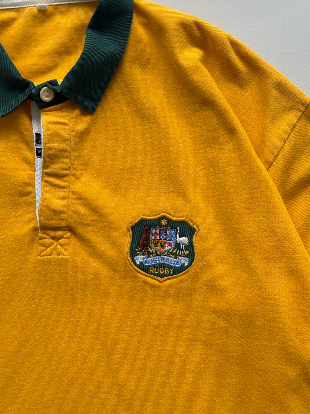 Yard Line Australia Rugby 90's Vintage Long Sleeve Rugby Polo Jersey - XL