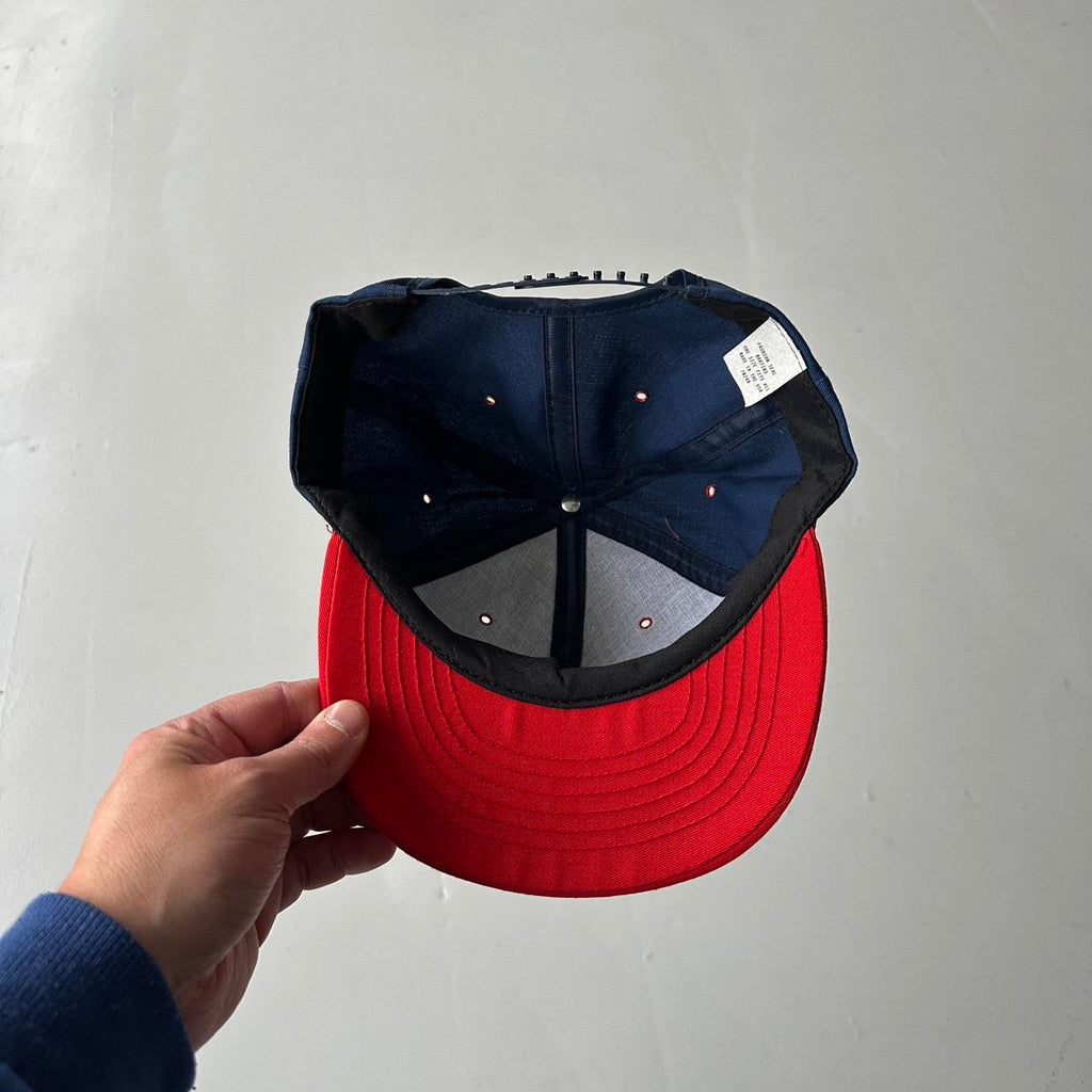 Navy Red ‘S’ Vintage SnapBack Trucker Cap