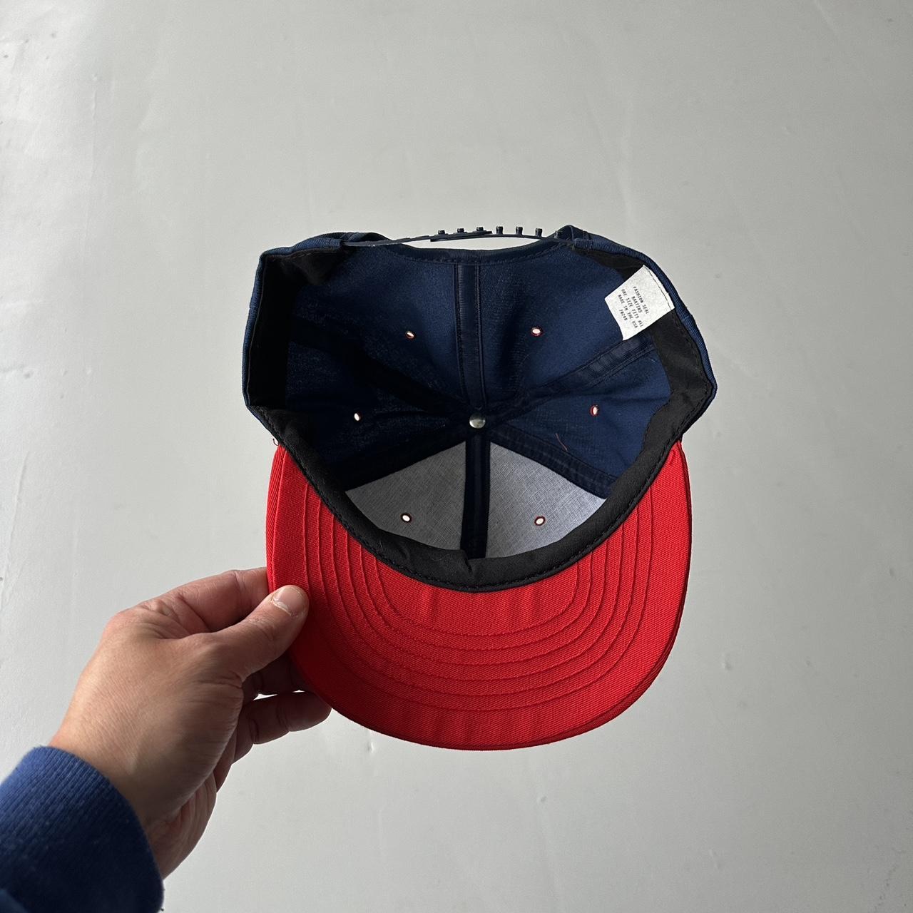 Navy Red ‘S’ Vintage SnapBack Trucker Cap