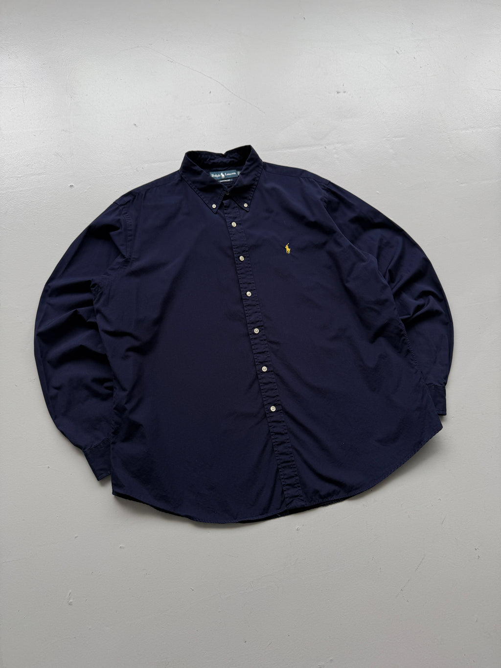 Ralph Lauren Custom Fit Vintage Oxford Button-Down Shirt - XL