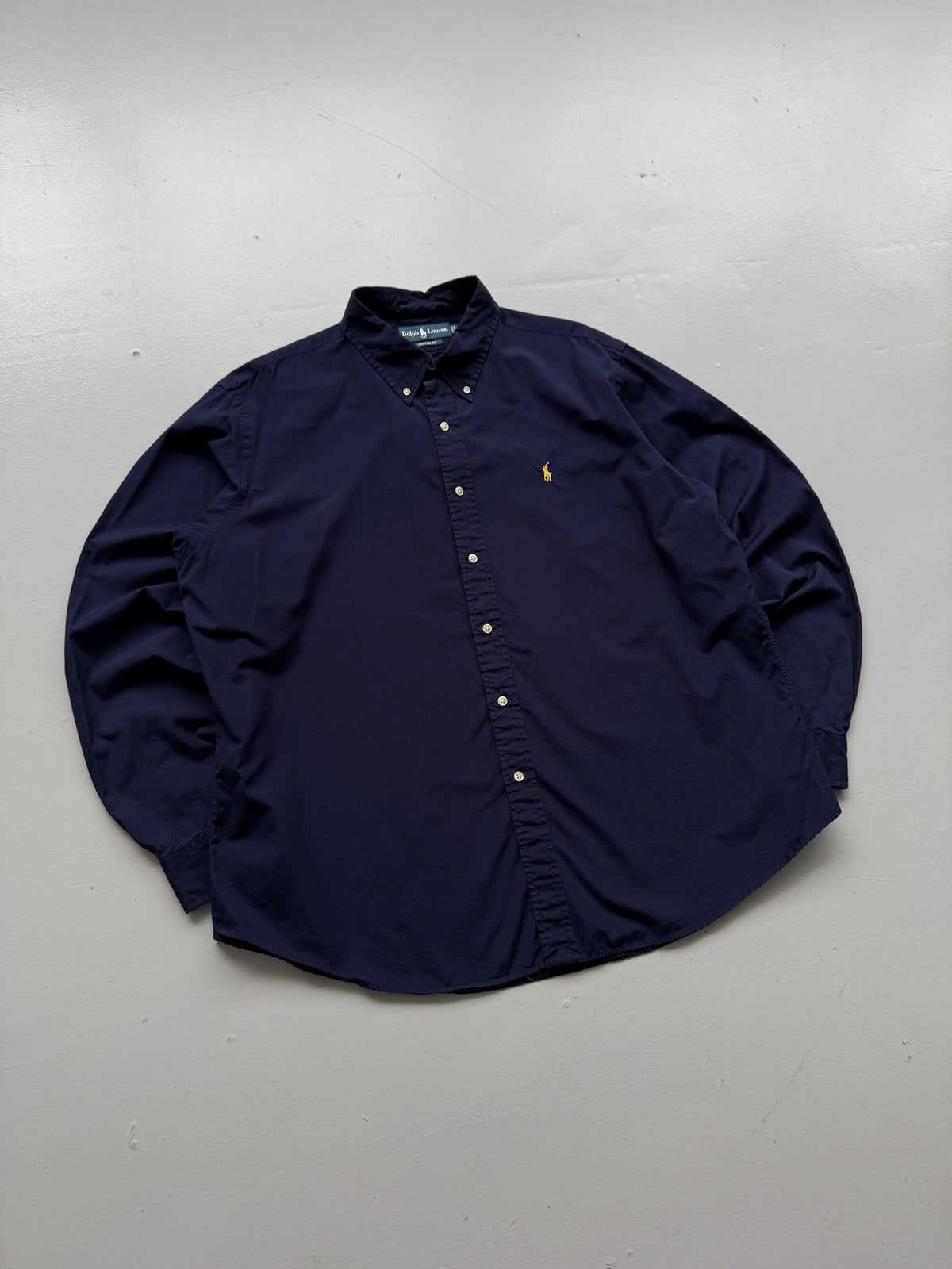 Ralph Lauren Custom Fit Vintage Oxford Button-Down Shirt - XL