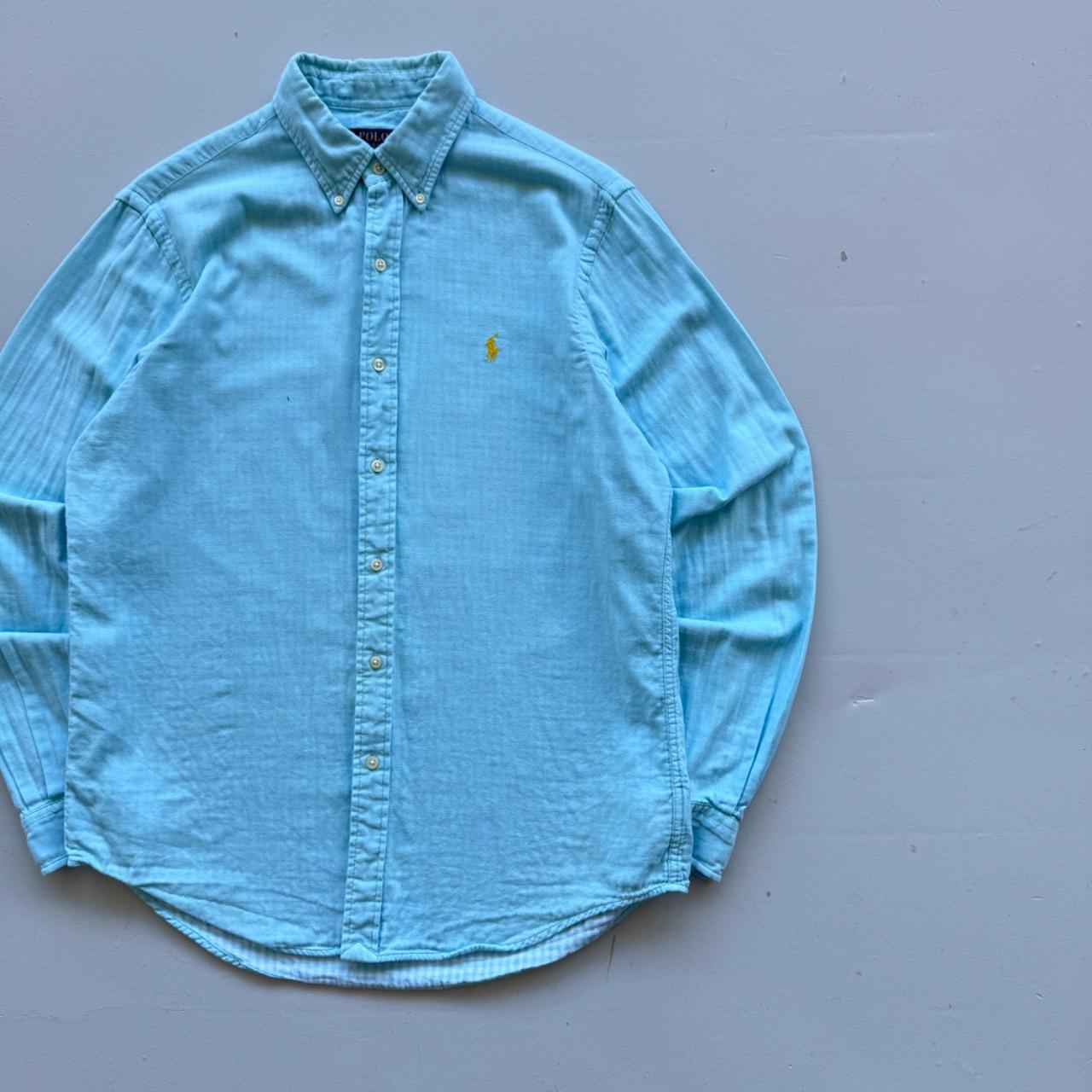 Pale Blue Ralph Lauren 00's Oxford Shirt - Medium