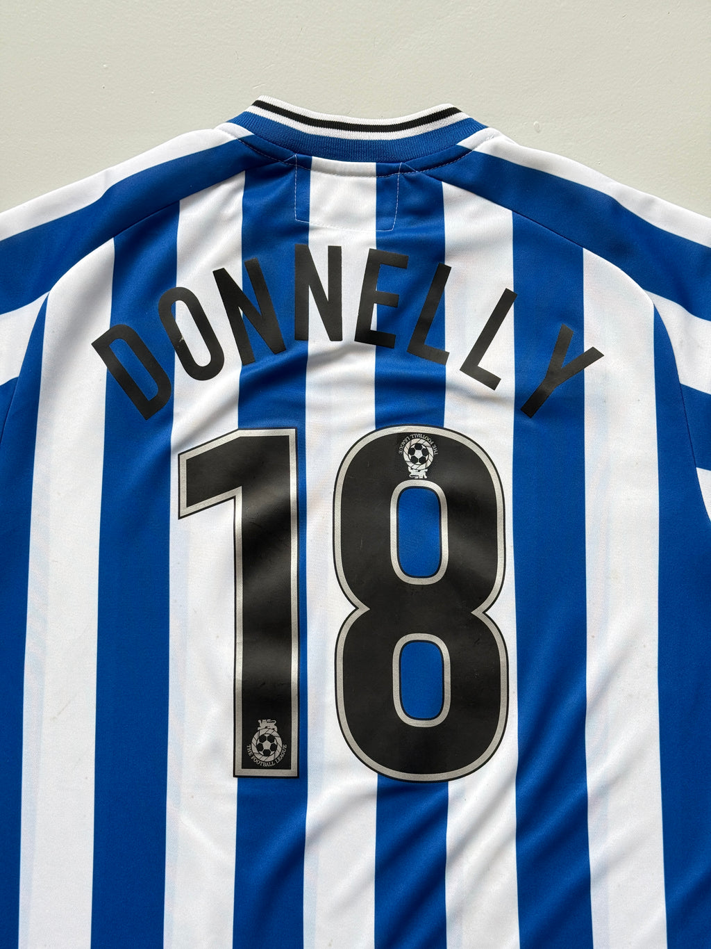 Diadora Sheffield Wednesday Chupa Chups 00's Vintage Football Shirt #18 - Large