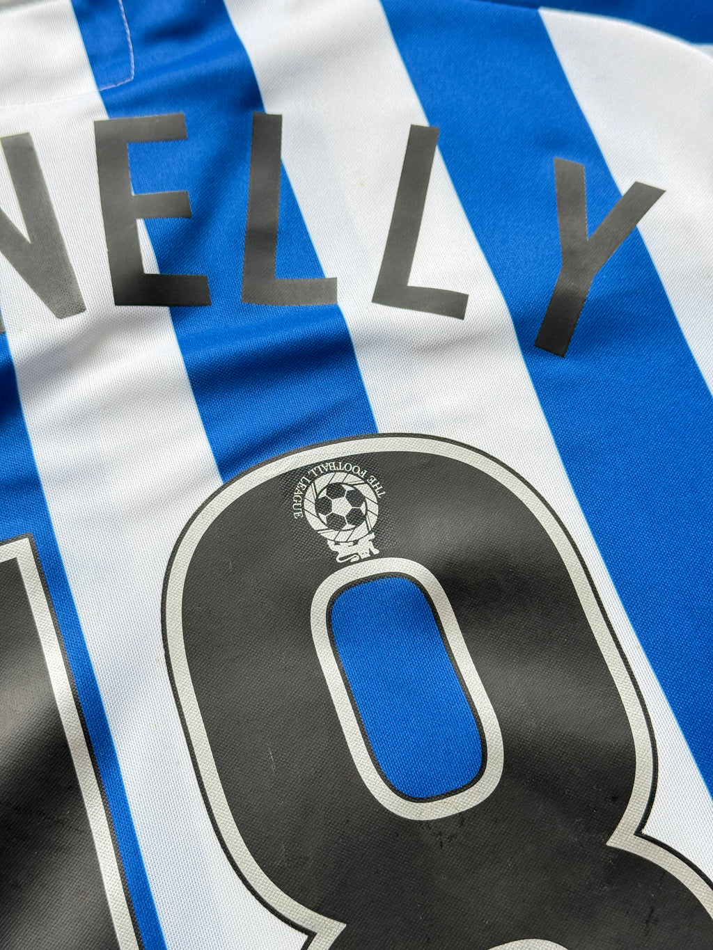 Diadora Sheffield Wednesday Chupa Chups 00's Vintage Football Shirt #18 - Large