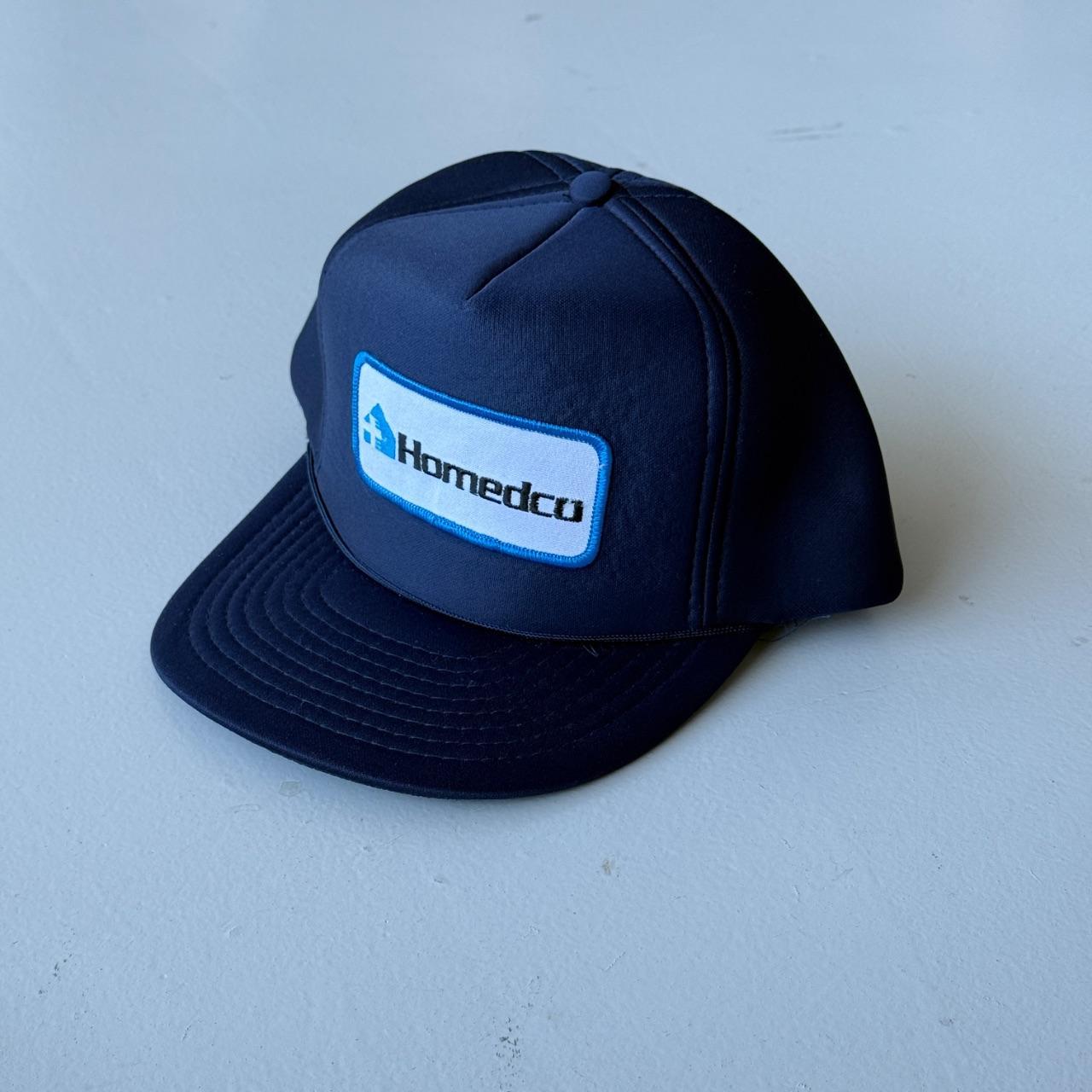 Blue Homedco Vintage Foam SnapBack Trucker Cap