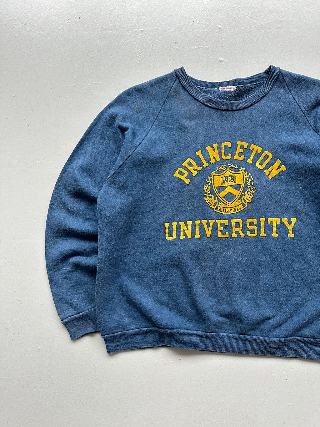Blue Princeton University 1963 60's/70's Vintage Sweatshirt - Women's 8-10