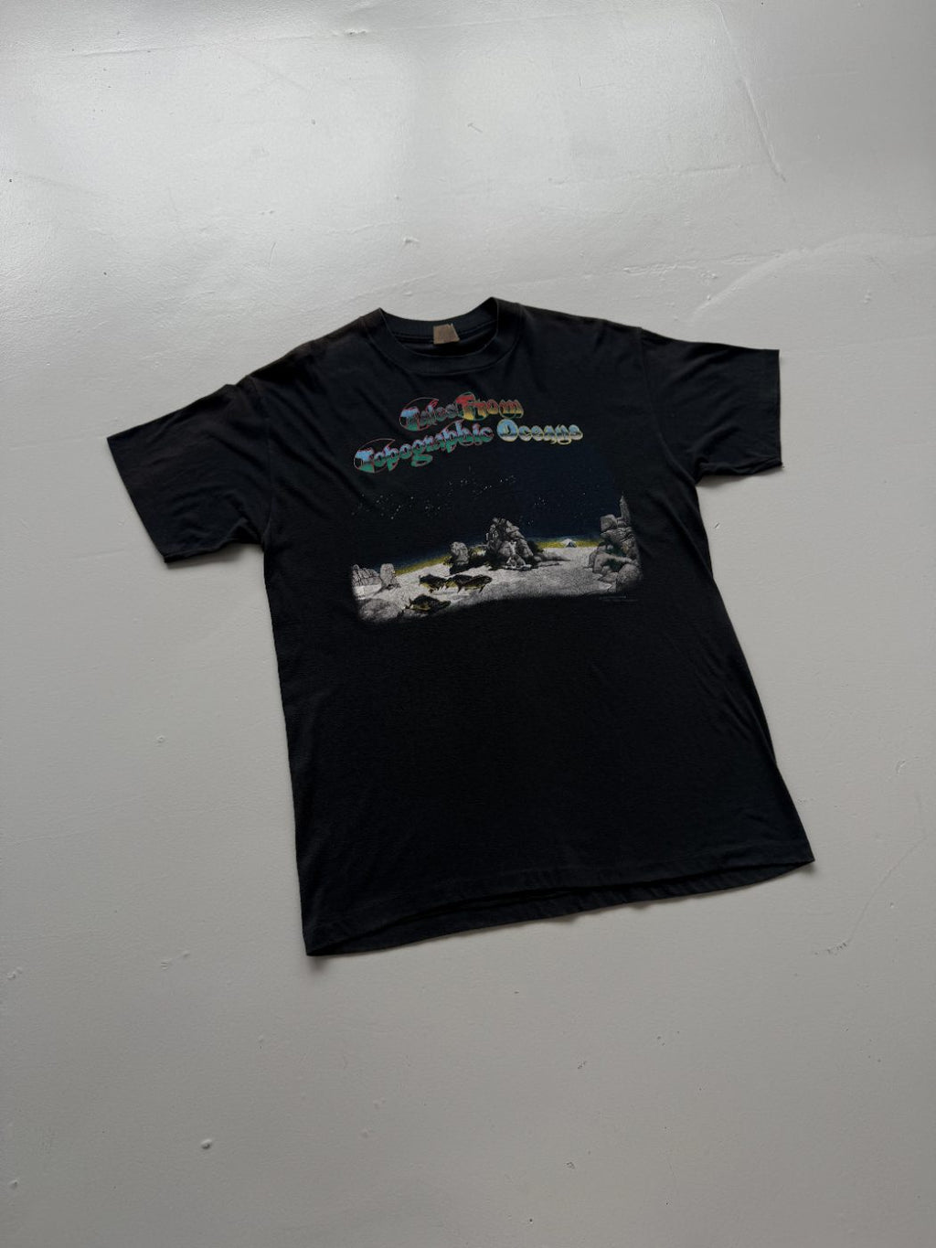 Yes Tales From Topographic Oceans Roger Dean 80's Vintage Single Stitch Graphic