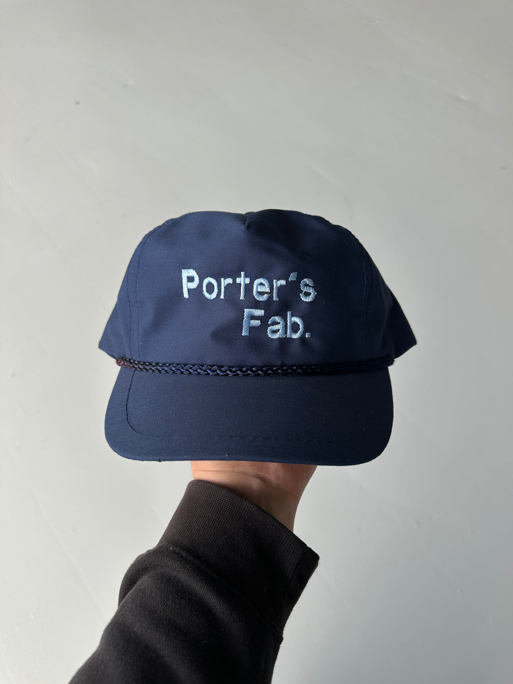 Navy Porter's Fab. 90's Vintage SnapBack Cap