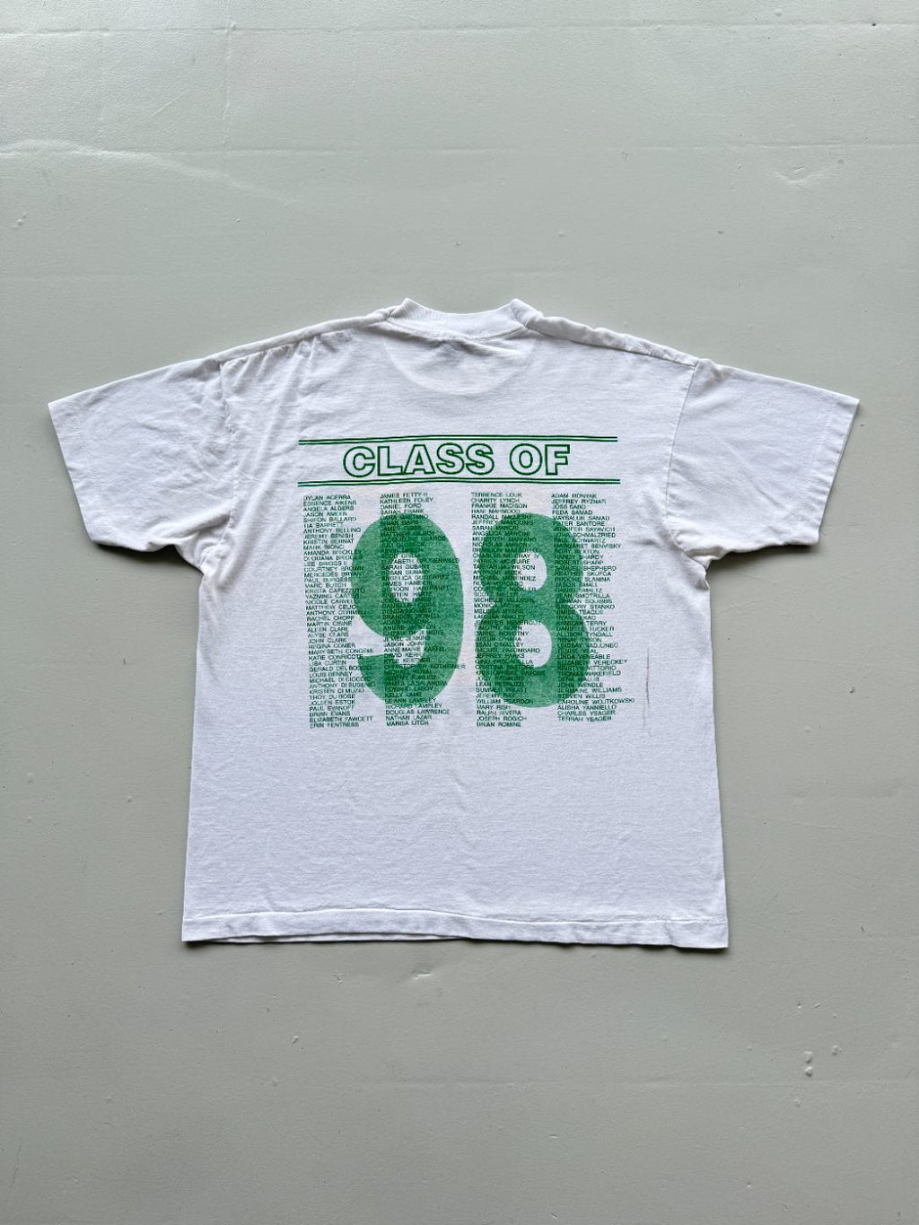 Fruit of the Loom Best We've Got U Class! Class of '98 Vintage College T-Shirt -