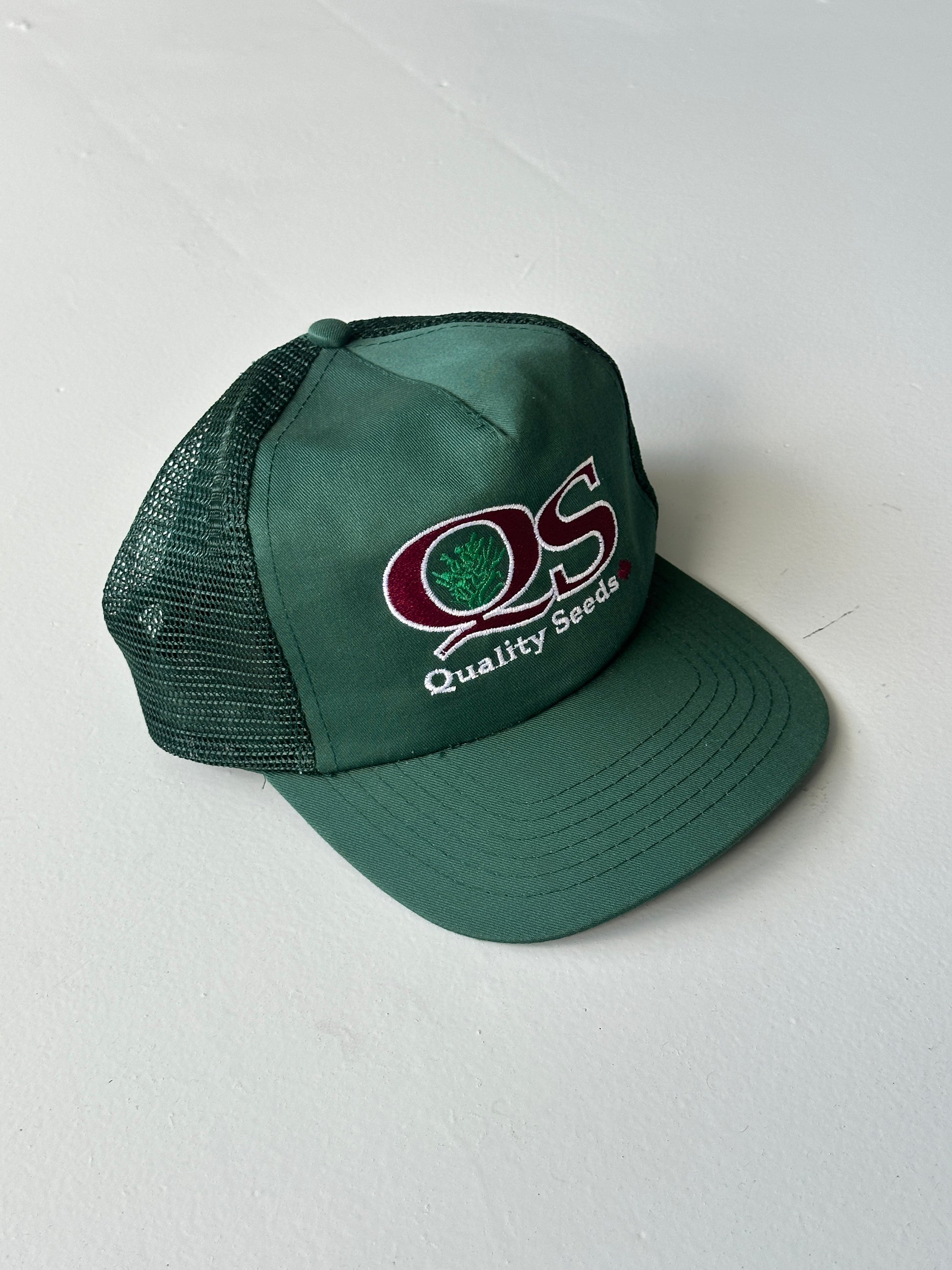 Green Quality Seeds QS Vintage 90's Trucker Cap