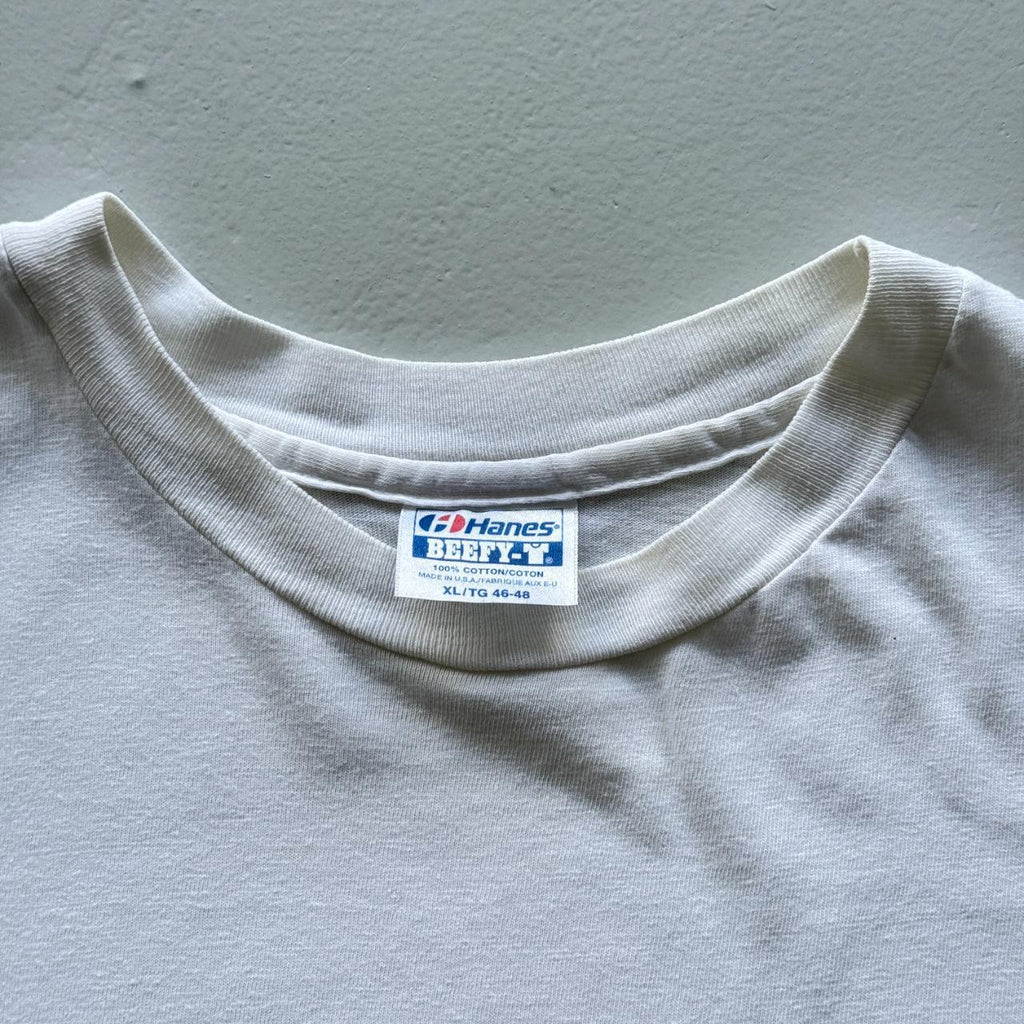 White Phsyical Therapy Vintage 90s T-shirt - XL