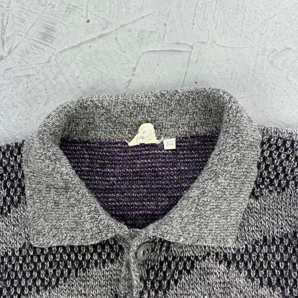 Grey / Multi-coloured Vintage 90s Sweatshirt - Medium