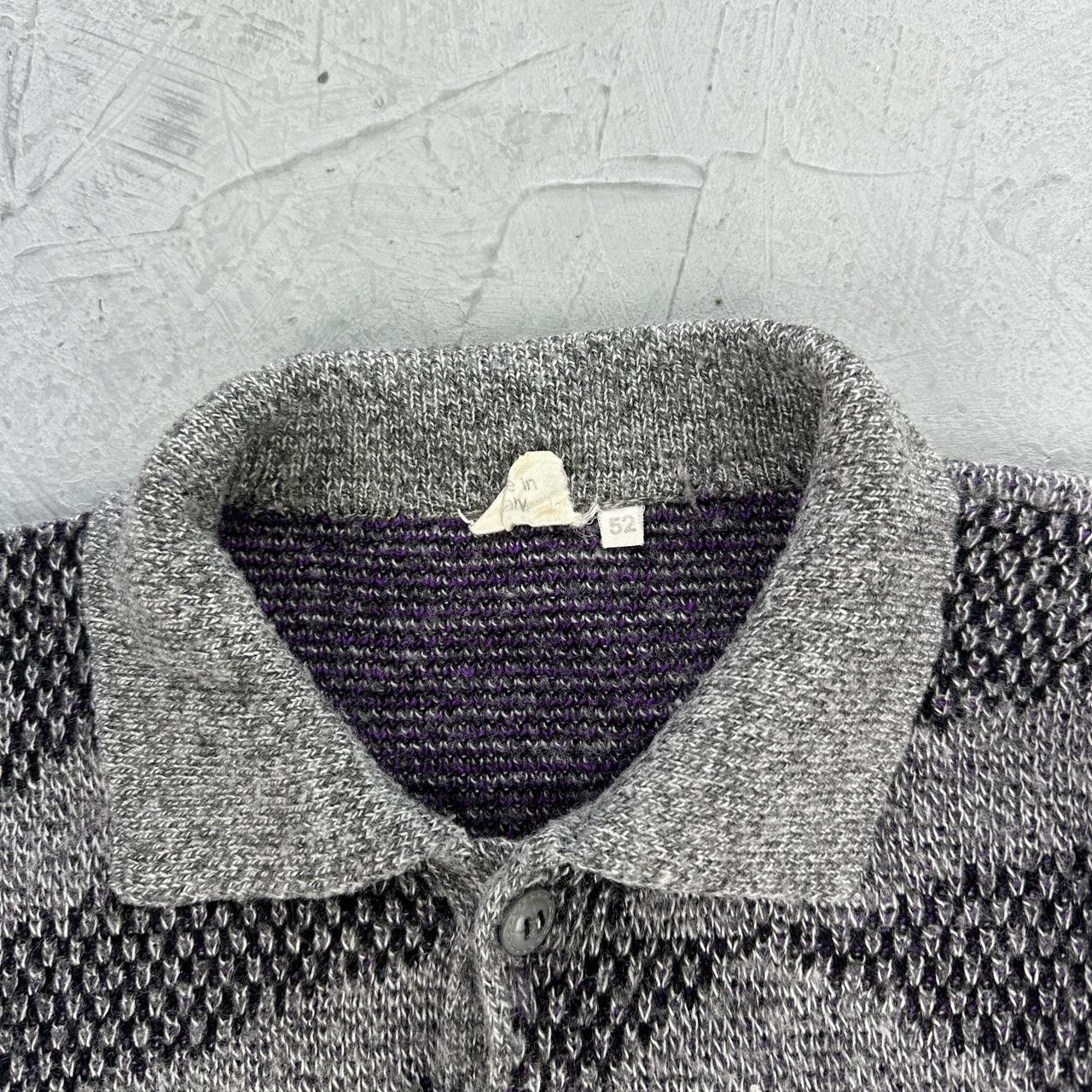 Grey / Multi-coloured Vintage 90s Sweatshirt - Medium