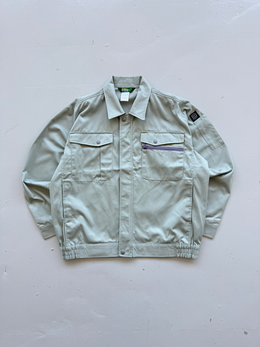Green Japanese Workwear 00's Vintage Light Weight Jacket - Medium