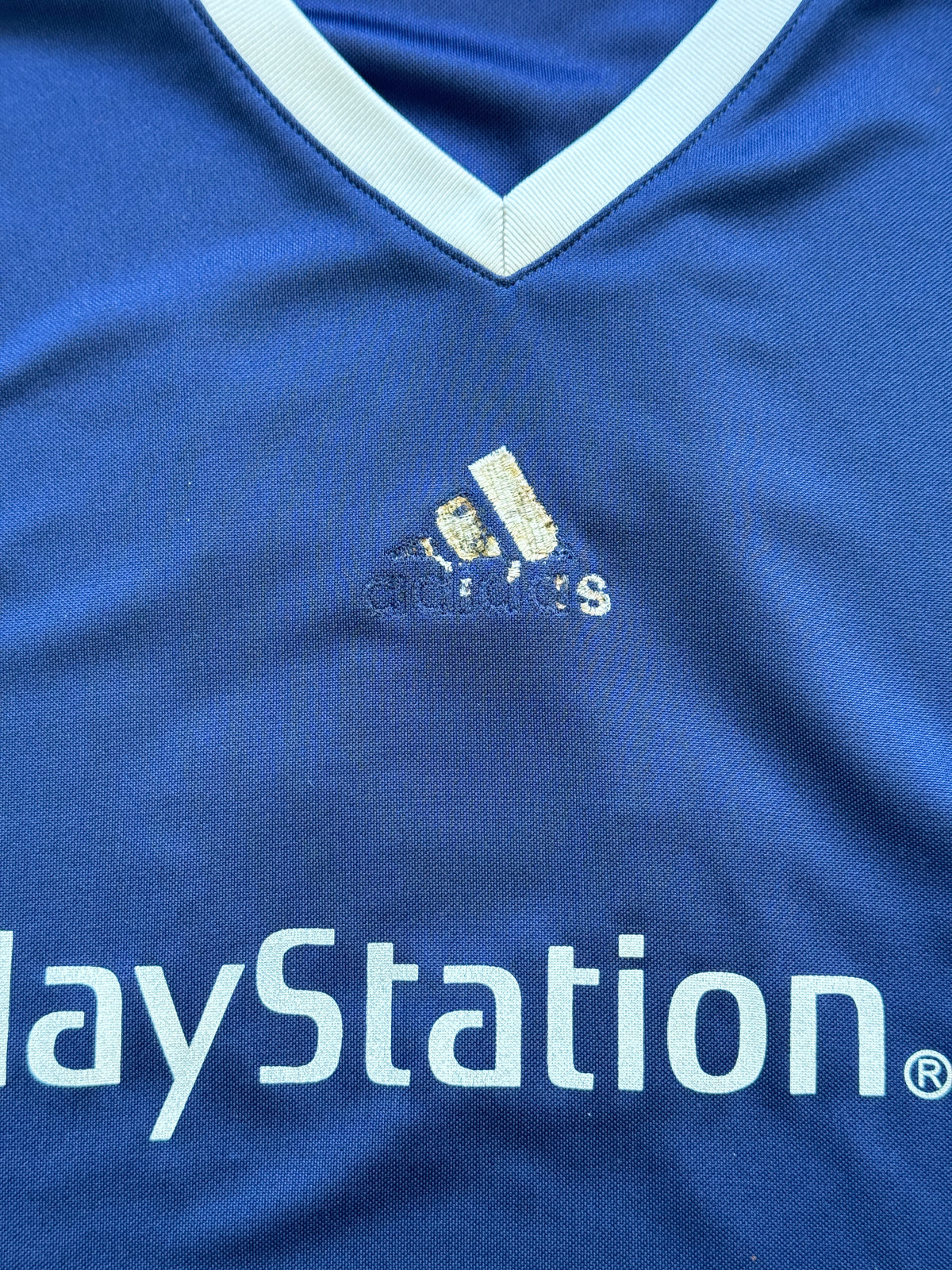 Adidas PlayStation 2 Y2K Vintage Long Sleeve Football Shirt #3 - Large